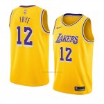 Camiseta Los Angeles Lakers Channing Frye #12 Icon 2018-19 Amarillo