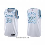 Camiseta Los Angeles Lakers Dwight Howard #39 Ciudad 2021-22 Blanco