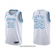 Camiseta Los Angeles Lakers Dwight Howard #39 Ciudad 2021-22 Blanco