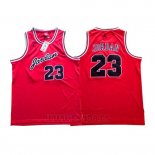 Camiseta Michael Jordan #23 Rojo Negro