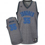 Camiseta Moda Estatica Oklahoma City Thunder Kevin Durant #35 Gris