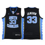 Camiseta NCAA North Carolina Tar Heels Antawn Jamison #33 Negro