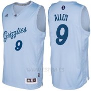 Camiseta Navidad 2016 Memphis Grizzlies Tony Allen #9 Azul