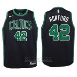 Camiseta Nino Boston Celtics Al Horford Statement #42 2017-18 Negro