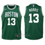 Camiseta Nino Boston Celtics Marcus Morris Icon #13 2017-18 Verde