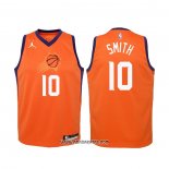 Camiseta Nino Phoenix Suns Jalen Smith #10 Statement 2020-21 Naranja