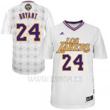 Camiseta Noches Enebea Los Angeles Lakers Kobe Bryant #24 Blanco