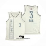 Camiseta Oklahoma City Thunder Chris Paul #3 Ciudad 2021-22 Blanco