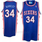 Camiseta Philadelphia 76ers Charles Barkley #34 Retro Azul