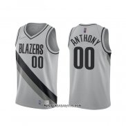 Camiseta Portland Trail Blazers Carmelo Anthony #00 Earned 2020-21 Gris