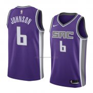 Camiseta Sacramento Kings Joe Johnson Icon 2018 Violeta