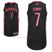 Camiseta Toronto Raptors Kyle Lowry #7 Negro