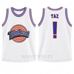 Camiseta Tune Squad Taz Blanco