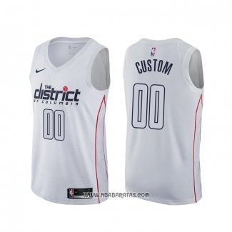 Camiseta Washington Wizards Personalizada Ciudad Blanco