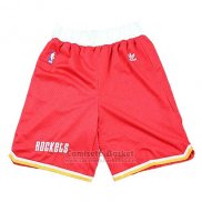 Pantalone Houston Rockets Hardwood Classics Rojo