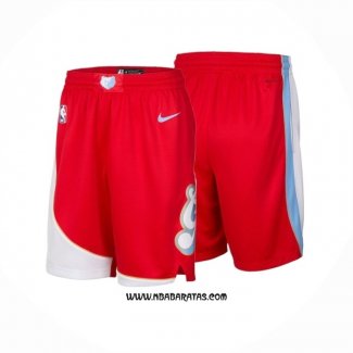 Pantalone Memphis Grizzlies Ciudad 2024-25 Rojo
