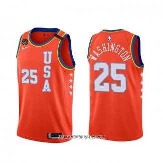 Camiseta 2020 Rising Star P. J. Washington #25 USA Rojo