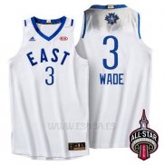 Camiseta All Star 2016 Dwyane Wade #3 Blanco