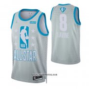 Camiseta All Star 2022 Chicago Bulls Zach LaVine #8 Gris