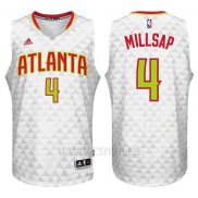 Camiseta Atlanta Hawks Paul Millsap #4 Blanco