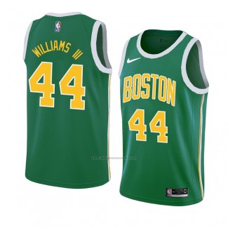 Camiseta Boston Celtics Robert Williams Iii #44 Earned 2018-19 Verde