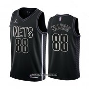 Camiseta Brooklyn Nets Markieff Morris #88 Statement 2022-23 Negro