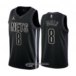 Camiseta Brooklyn Nets Patty Mills #8 Statement 2022-23 Negro