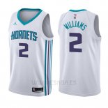 Camiseta Charlotte Hornets Marvin Williams #2 Association 2017-18 Blanco