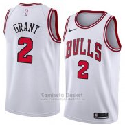 Camiseta Chicago Bulls Jerian Grant #2 Association 2018 Blanco