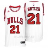 Camiseta Chicago Bulls Jimmy Butler #21 Blanco