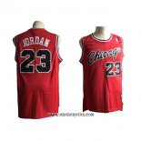 Camiseta Chicago Bulls Michael Jordan #23 Retro Rojo2