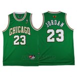 Camiseta Chicago Bulls Michael Jordan #23 Retro Verde