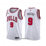 Camiseta Chicago Bulls Nikola Vucevic #9 Association Blanco