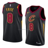 Camiseta Cleveland Cavaliers Channing Frye #8 Statement 2018 Negro