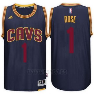 Camiseta Cleveland Cavaliers Derrick Rose #1 Azul