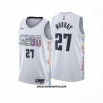 Camiseta Denver Nuggets Jamal Murray #27 Ciudad 2024-25 Blanco