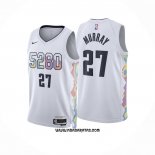 Camiseta Denver Nuggets Jamal Murray #27 Ciudad 2024-25 Blanco