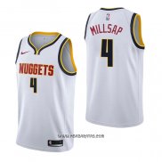 Camiseta Denver Nuggets Paul Millsap #4 Association Blanco