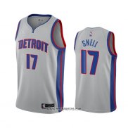 Camiseta Detroit Pistons Tony Snell #17 Statement 2020-21 Gris