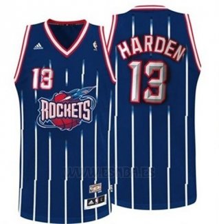 Camiseta Houston Rockets James Harden #13 Retro Azul