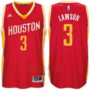 Camiseta Houston Rockets Ty Lawson #3 Rojo Amarillo