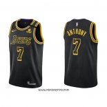 Camiseta Los Angeles Lakers Carmelo Anthony #7 Mamba 2021-22 Negro