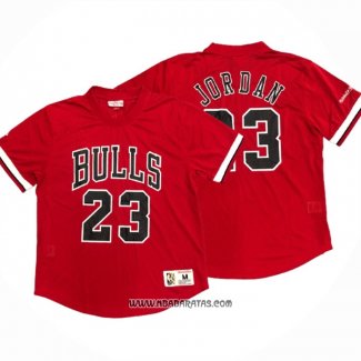 Camiseta Manga Corta Chicago Bulls Michael Jordan #23 Rojo2