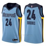 Camiseta Memphis Grizzlies Dillon Brooks #24 Statement 2017-18 Azul