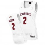 Camiseta Mujer Cleveland Cavaliers Kyrie Irving #2 Blanco