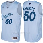 Camiseta Navidad 2016 Memphis Grizzlies Zach Randolph #50 Azul