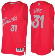 Camiseta Navidad 2016 Toronto Raptors Terrence Ross #31 Rojo