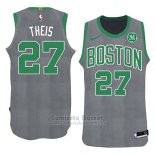 Camiseta Navidad 2018 Boston Celtics Daniel Theis #27 Verde
