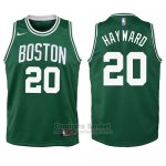 Camiseta Nino Boston Celtics Gordon Hayward Icon #20 2017-18 Verde