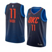 Camiseta Oklahoma City Thunder Abdel Nader #11 Statement 2018 Azul